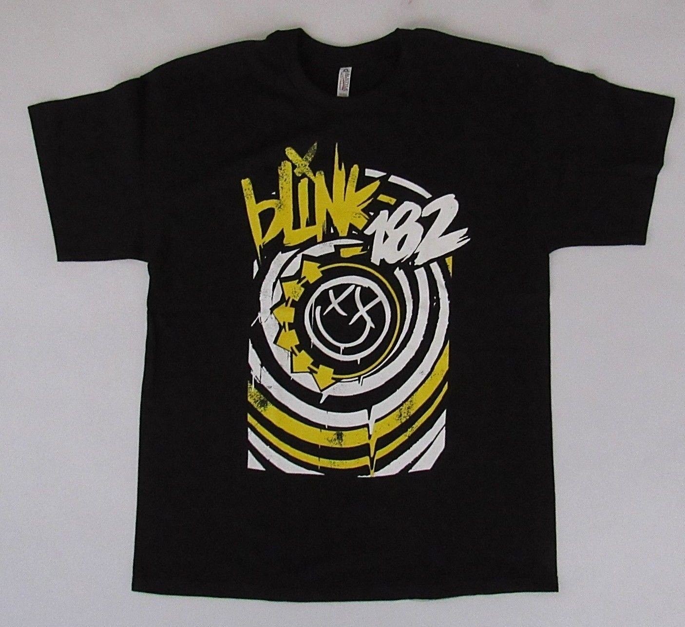 FREE SAME DAY SHIPPING New BLINK 182 HAPPY SMILEY FACE LOGO Shirt XL gallery