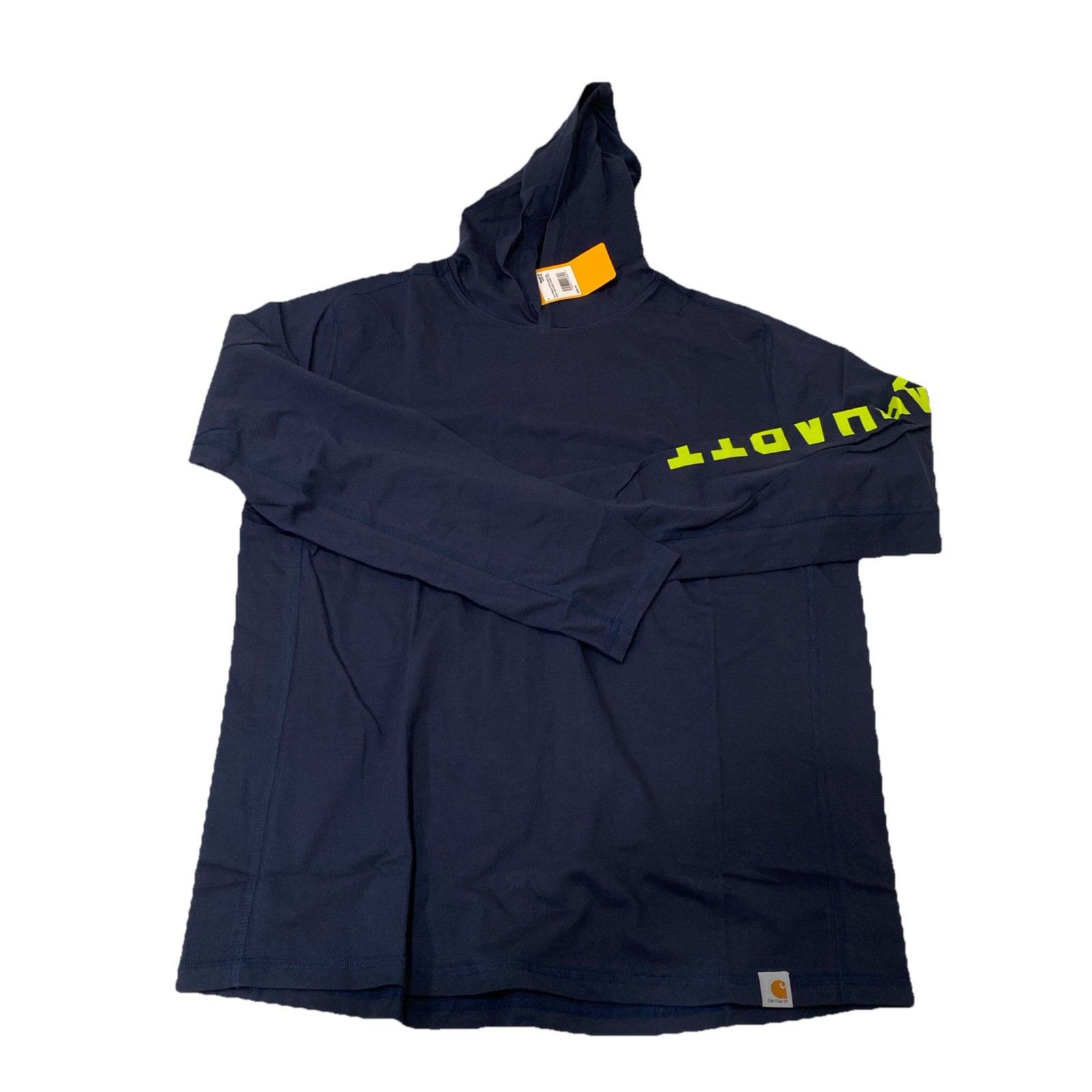CARHARTT MEN’S FORCE RELAXED FIT MIDWEIGHT LONG SLEEVE LOGO GRAPHIC SIZE L