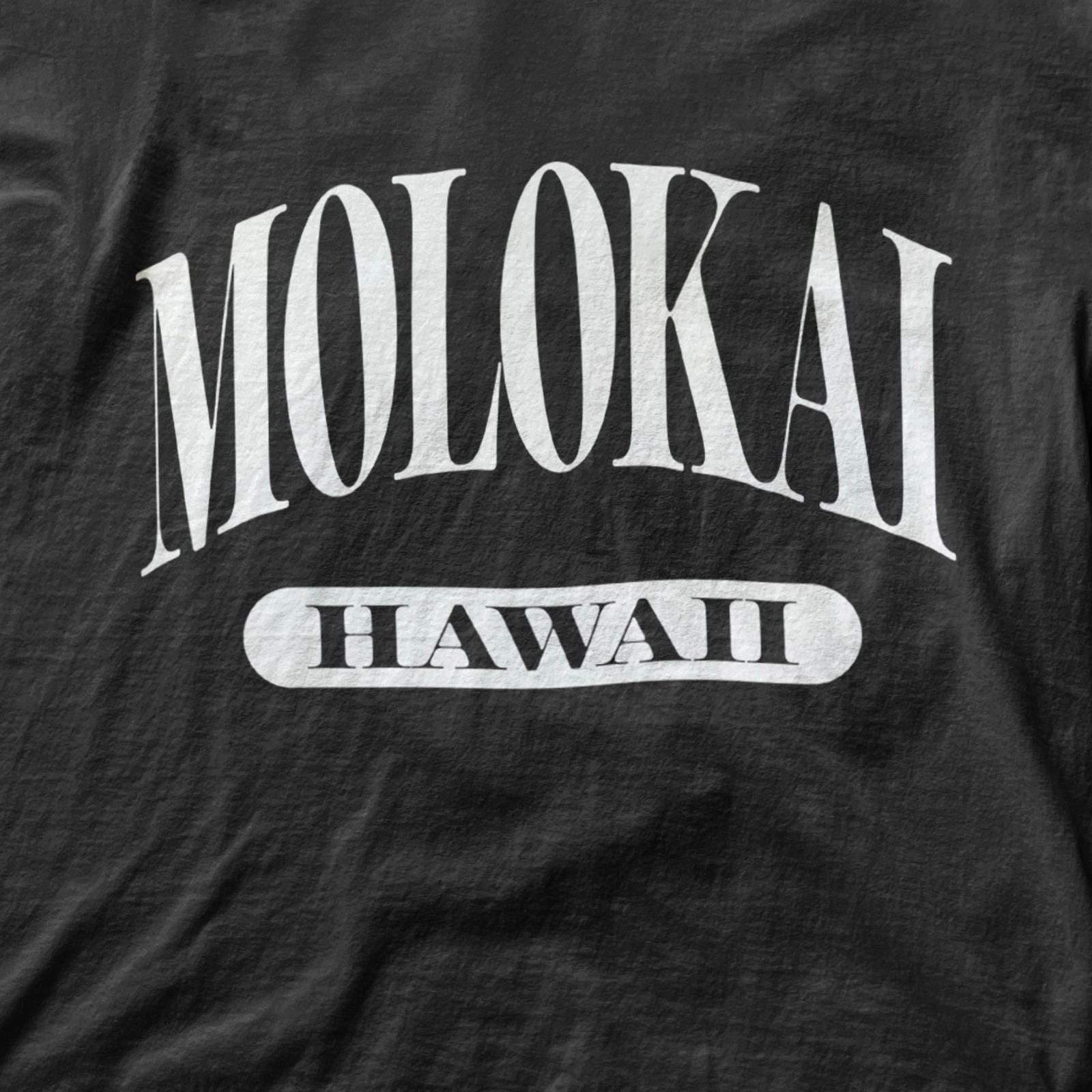 Molokai Hawaii vintage vacation souvenir simple island tee gallery