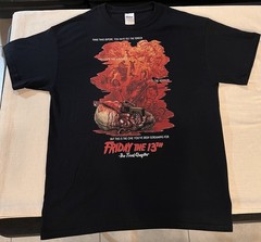 Friday The 13th The Final Chapter Large T Shirt- See Photos. Jason Voorhees