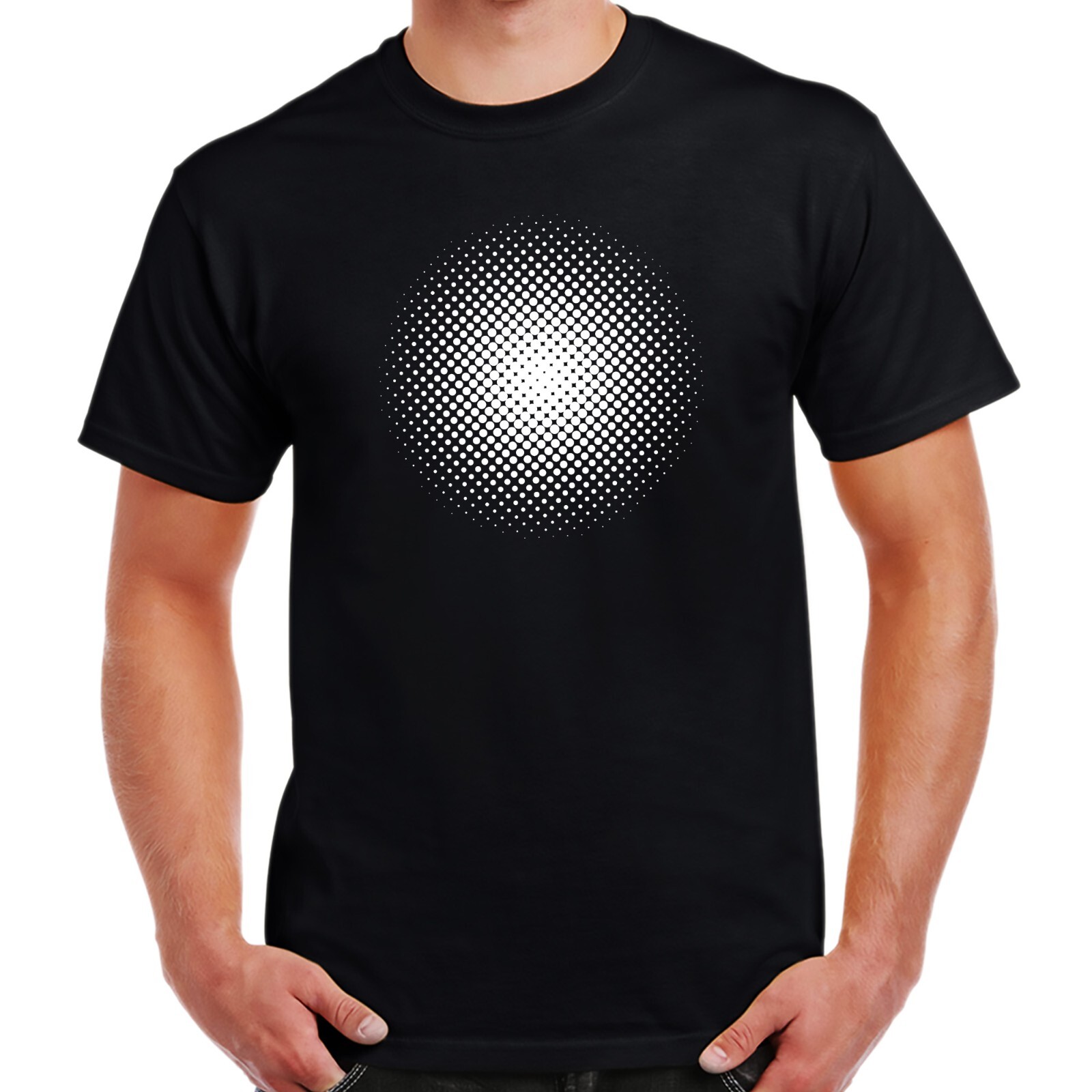 Op Art Dot Pattern T-shirt Gift gallery
