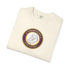 Assigned Human Lifetime Assignment T Shirt Funny Cat Lover Seal Unisex Tee