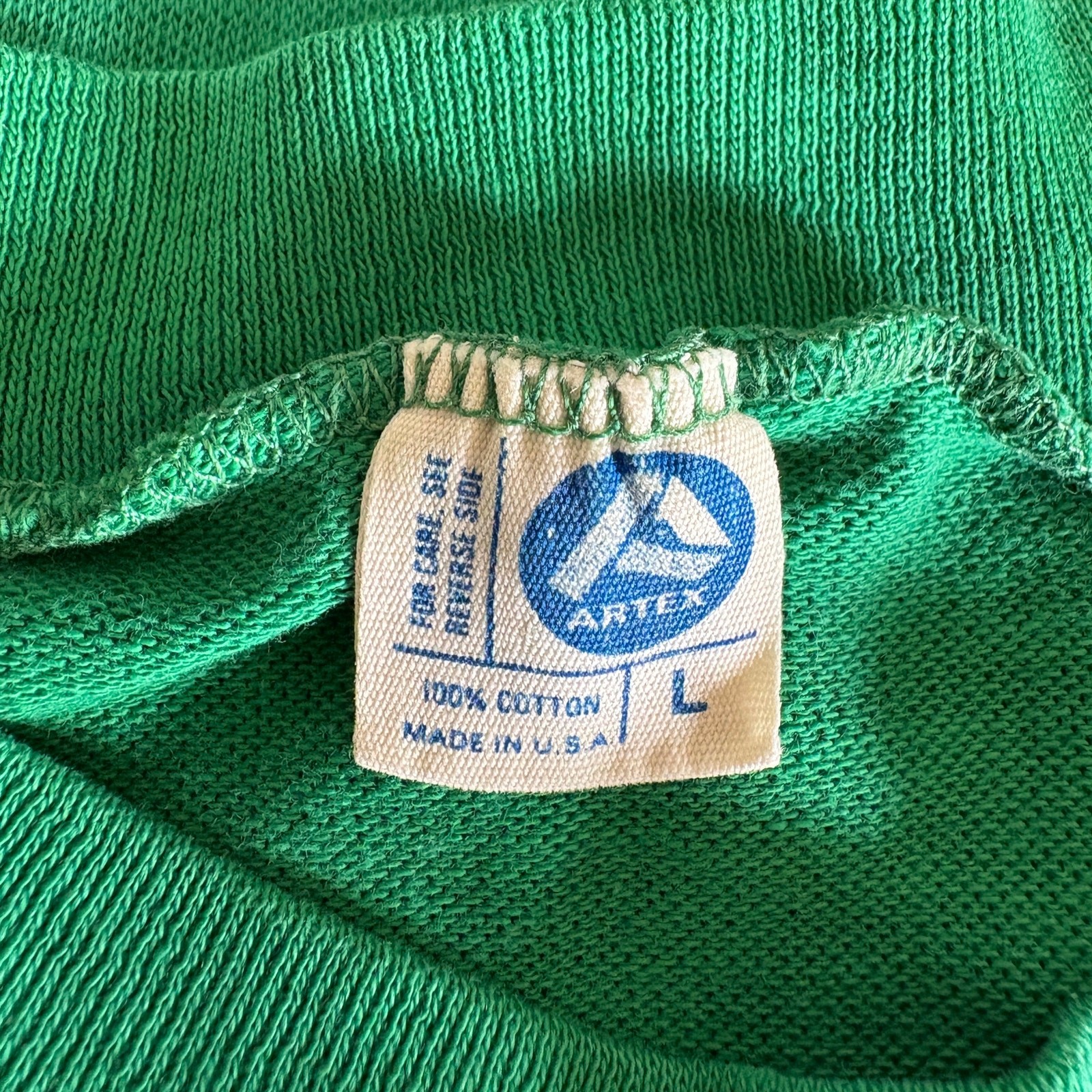Vintage Artex Notre Dame Football Baseball Style T Shirt - Size L gallery