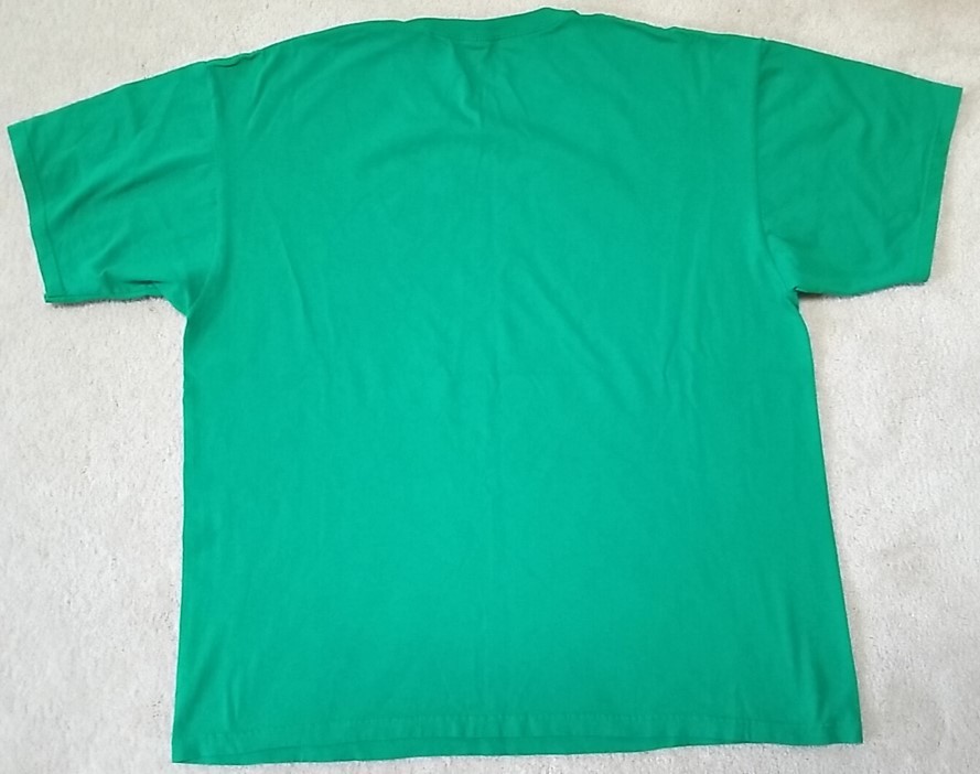 HALF IRISH ALL COWBOY DALLAS COWBOYS anvil T-Shirt Mens 2XL green gallery