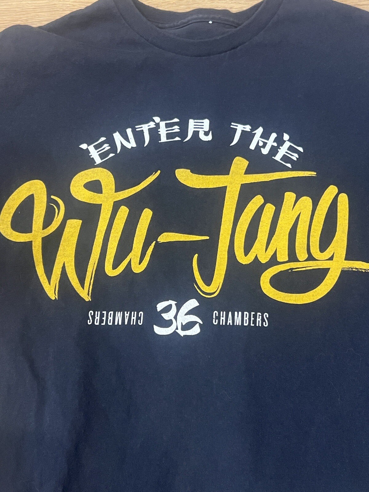 WU-TANG BRAND LIMITED ENTER THE WU-TANG 36 CHAMBERS MEDIUM SHIRT METHOD MAN gallery