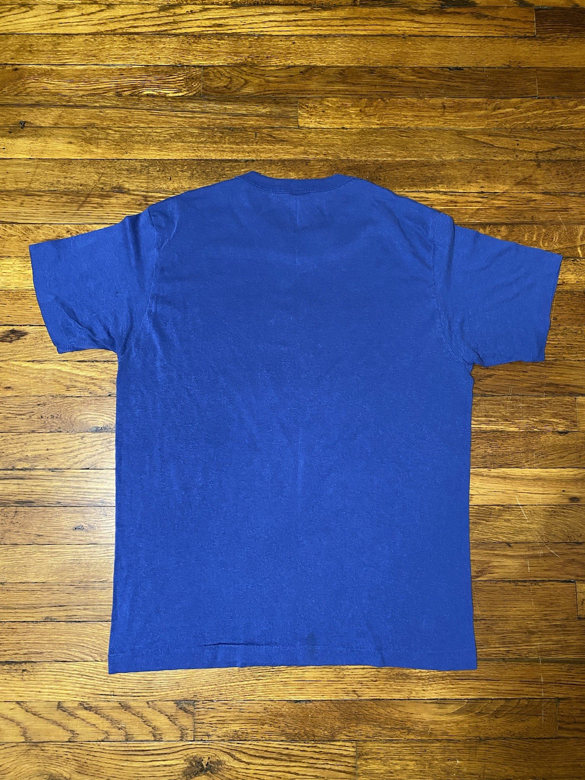 Vintage 80s Champion Graphic Tee Shirt Size XL 27.5X20 Funny Spellout Wordplay gallery