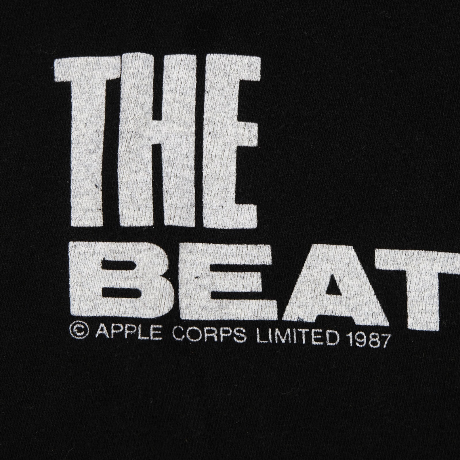 Rare Vintage HERING The Beatles John Paul Ringo 1987 Graphic T Shirt 80s Apple M gallery