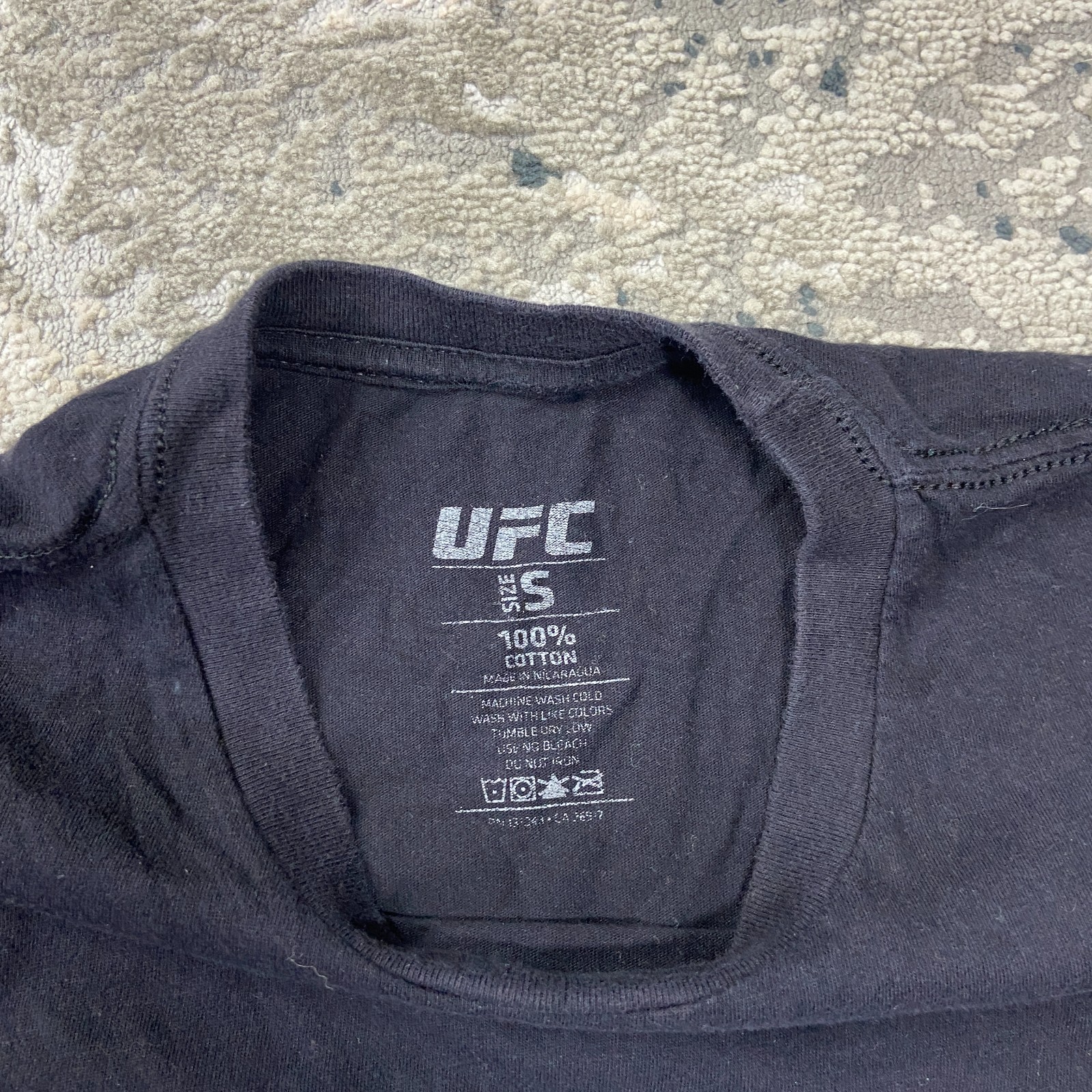 UFC Nashville T Shirt Mens S Black Thompson vs Pettis Wonderboy Showtime Mar 23 gallery