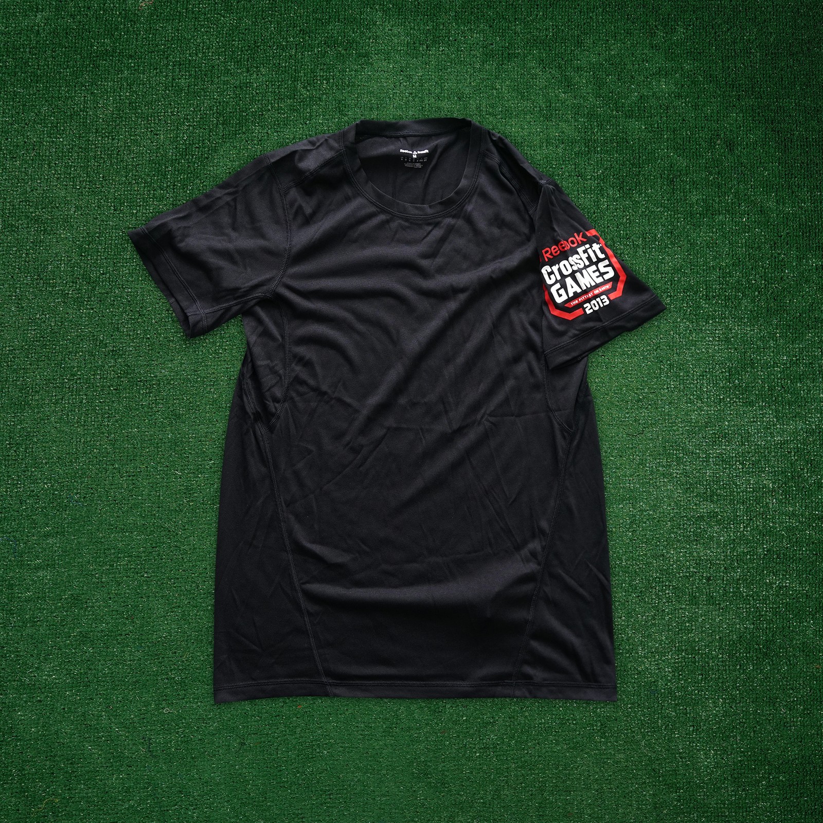 Reebok 2013 Crossfit Games Official PlayDry Performance Men's (Black) T-Shirt gallery