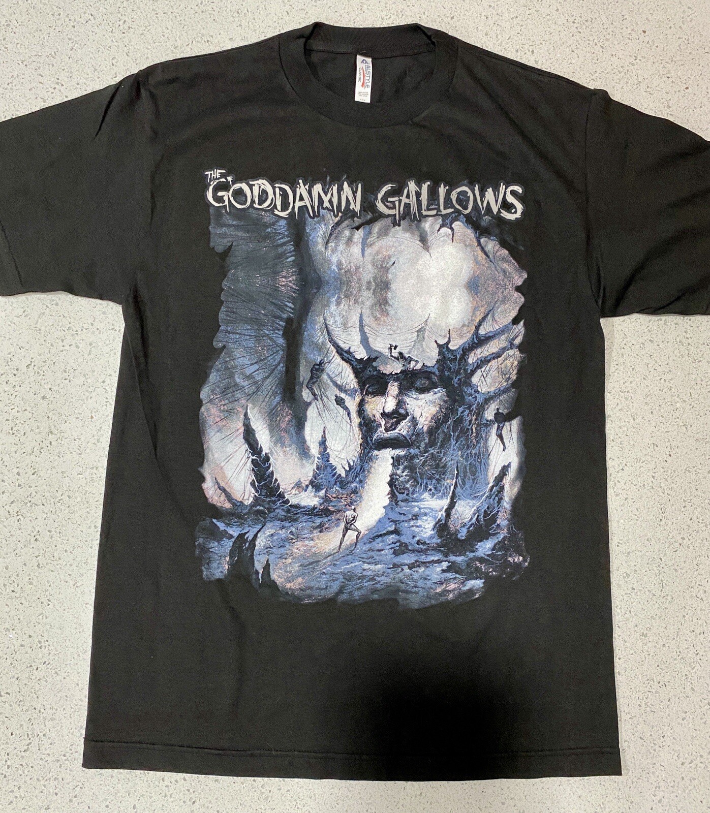 The Goddamn Gallows - The Trial T-shirt Size Medium - Brand New gallery