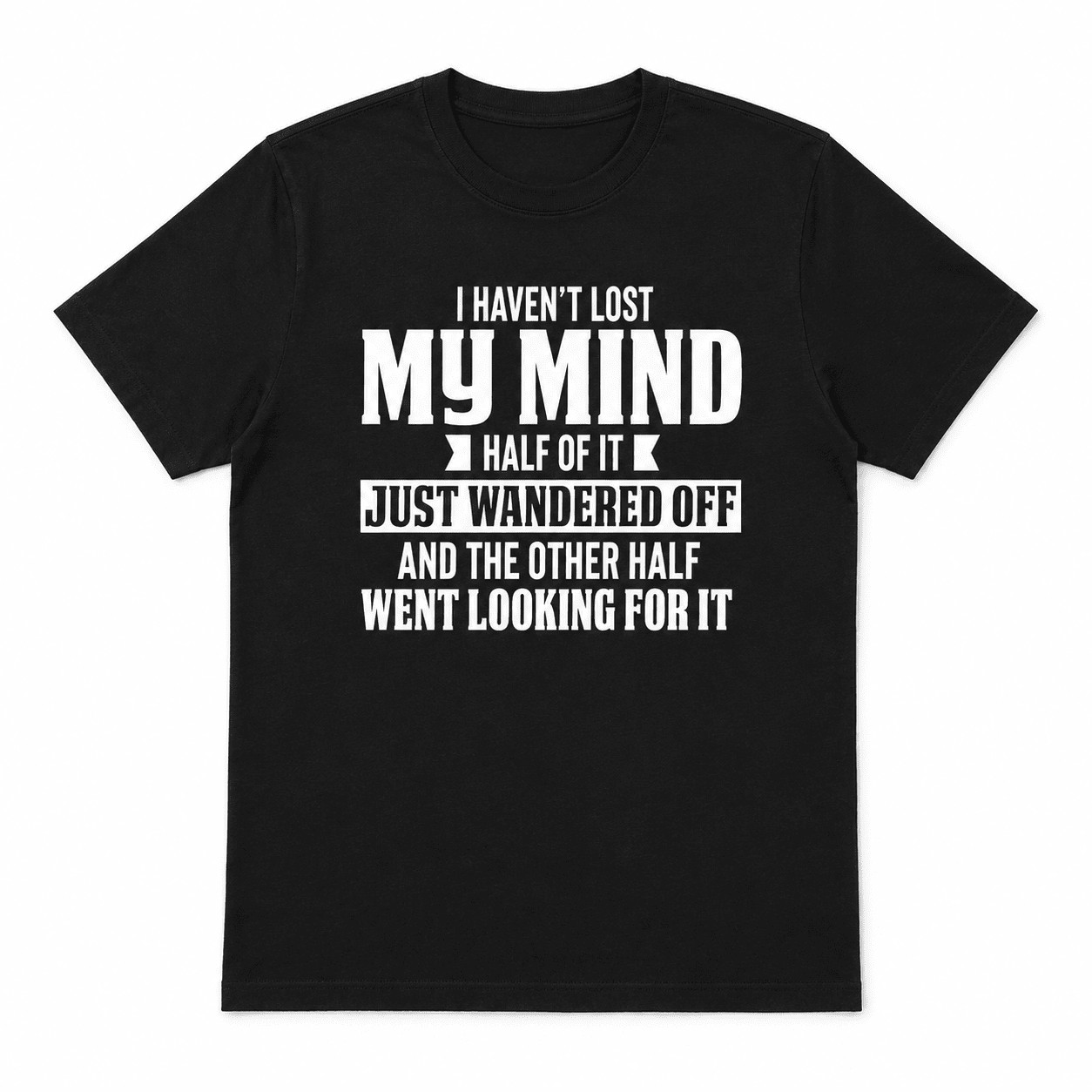 I Haven't Lost My Mind Funny Quote Graphic T-Shirt Humor Sarcastic Joke Tee gallery