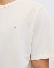 Jack & Jones JPRBLUALVS SS Tee Ln CLOUD DANCER