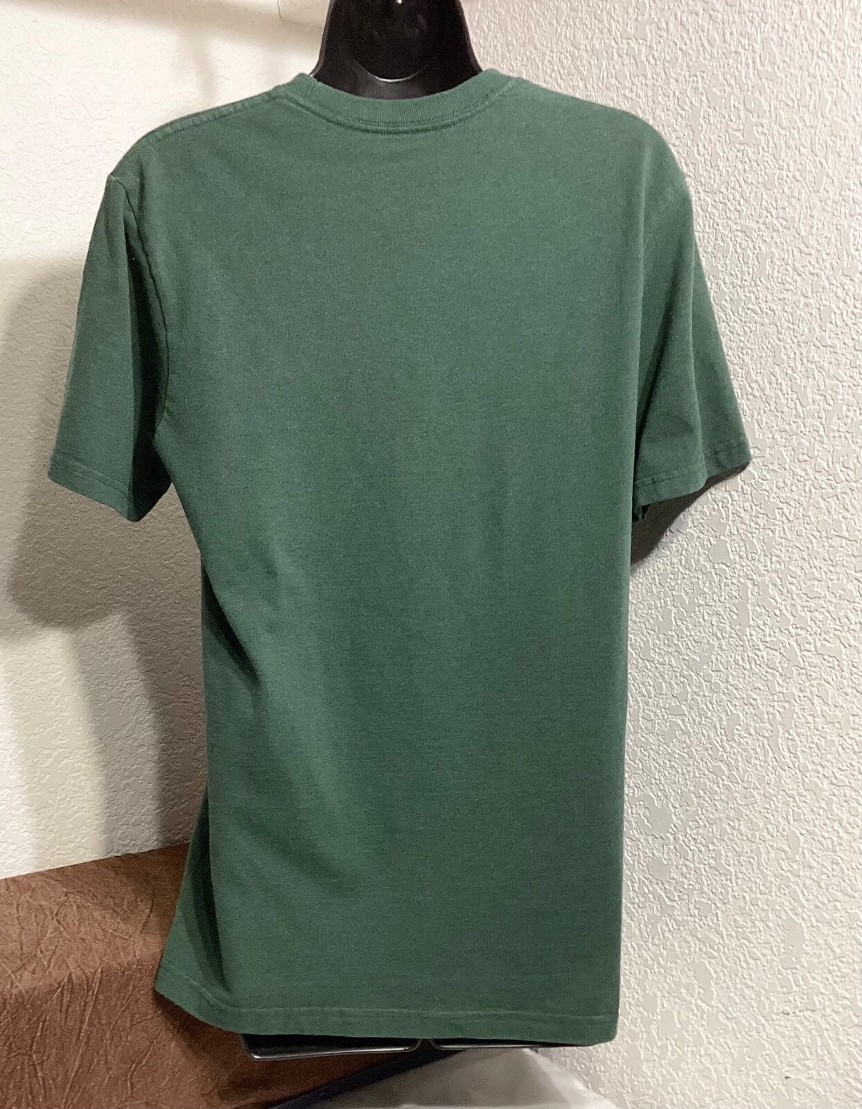 Patagonia Live Simply Green Short Sleeve tee Organic Cotton Coffee Mens Size XS gallery