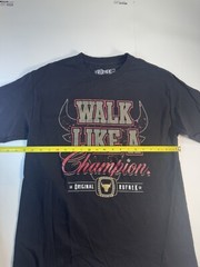 Original Rufnek Walk Like A Champion Chicago Bulls Shirt Men’s Size Large Black