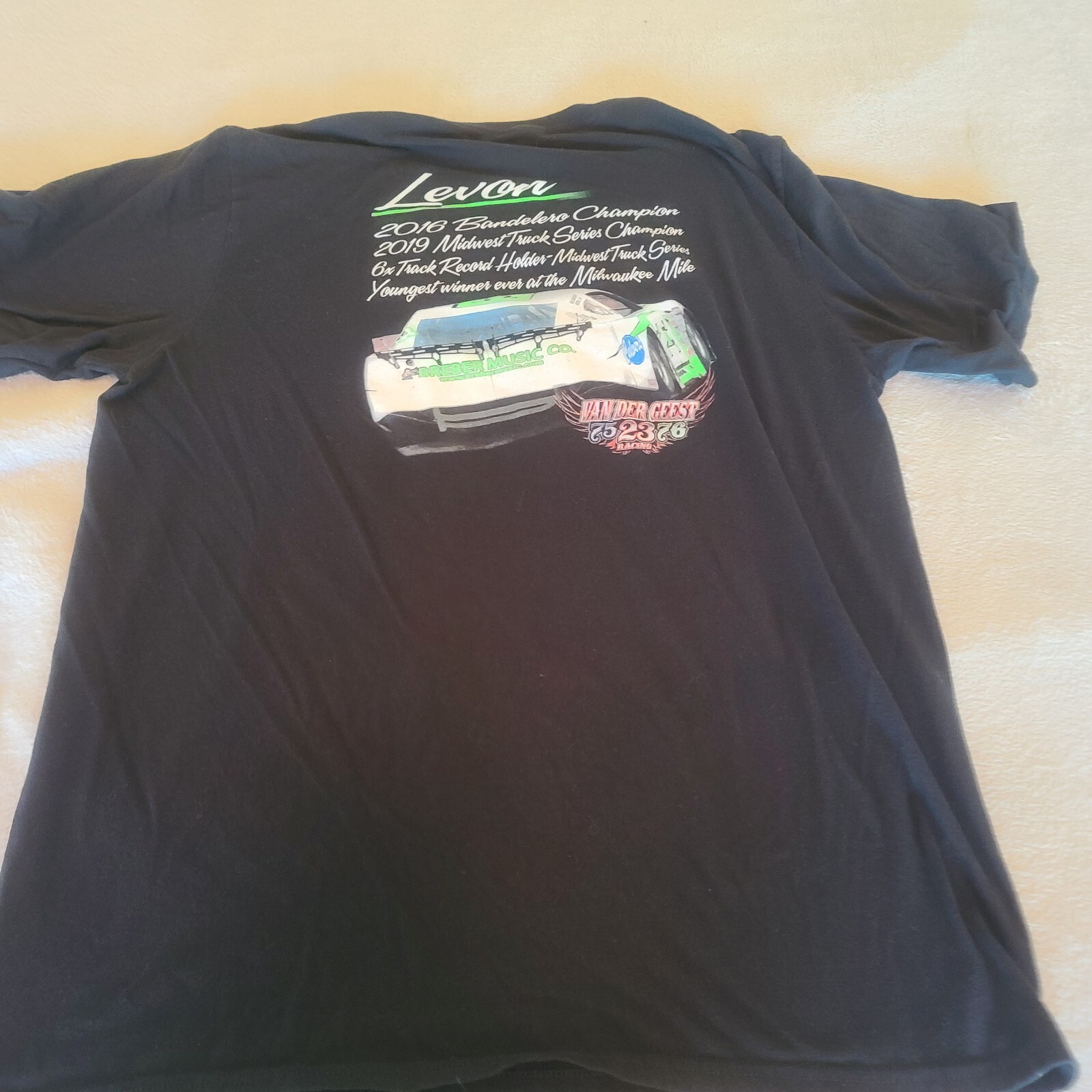 Levon Van Der Geest Mens Black Extra Large/2XL 75 23 76 Racing gallery