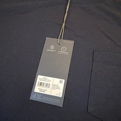 VRST Essential Pocket Tee Short Sleeve Athleisure Navy Blue Mens Small NWT