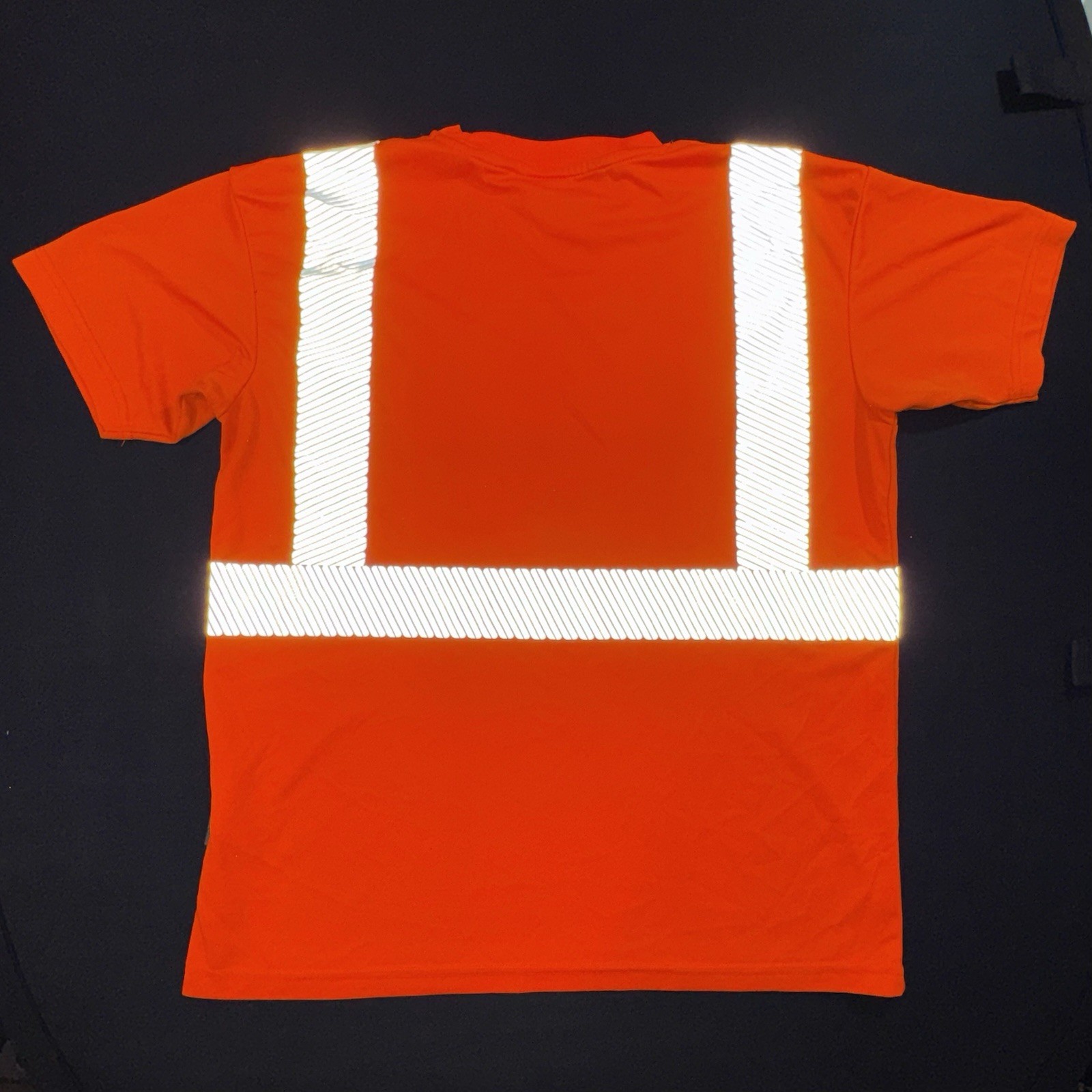 Cornerstone Men’s M Short Sleeved Pocket T-Shirt w/ Reflective Tape S194 gallery