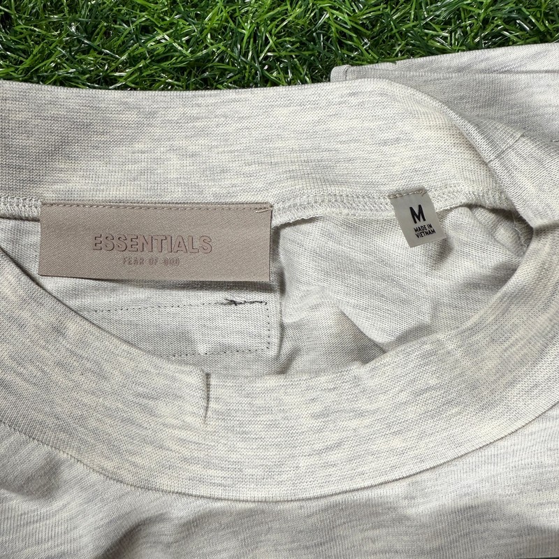 Fear of God Essentials T-Shirt SS22 Light Oatmeal - 100% Authentic (XS-XL) gallery