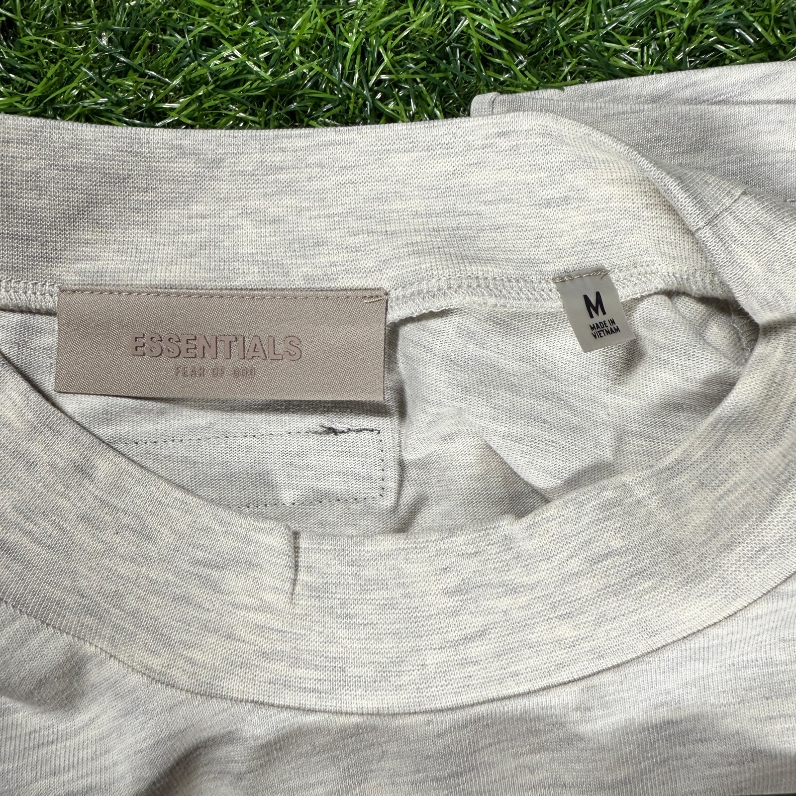 Fear of God Essentials T-Shirt SS22 Light Oatmeal - 100% Authentic (XS-XL) gallery
