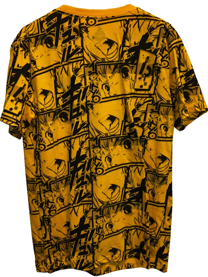 Launder T-Shirt Men's Large Legendary Tee Yellow Anime Styled Bailey Apparel gallery