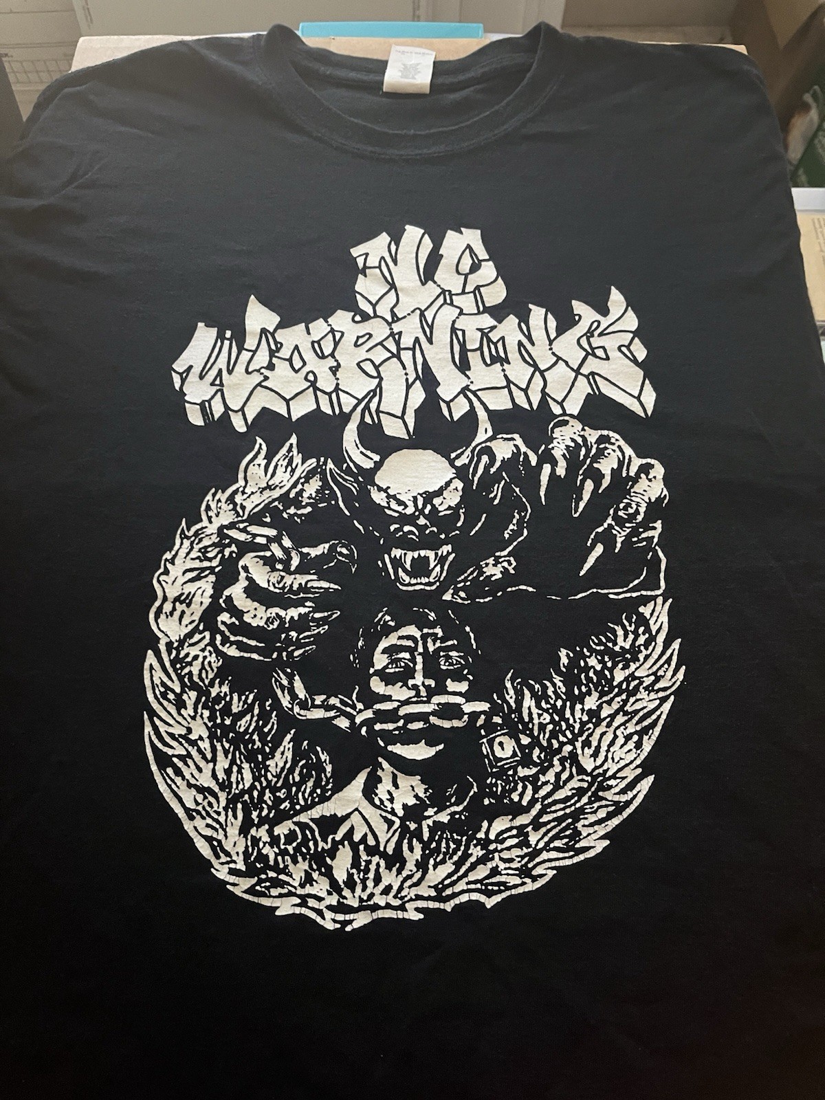 rare NO WARNING Torture Canadian Tour 2018 shirt 2XL Ill Blood TERROR MADBALL HC