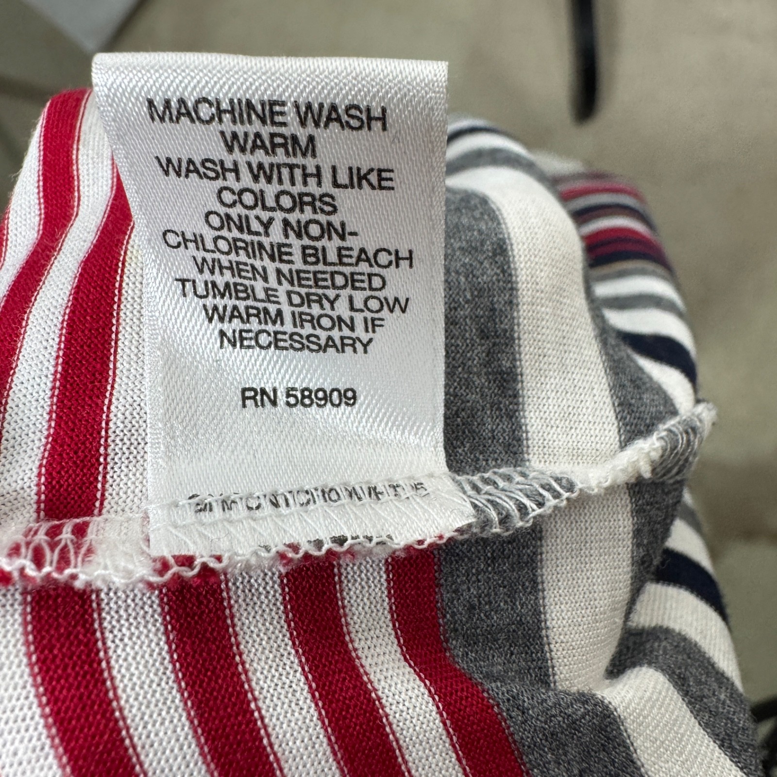 Murano Liquid Luxury Shirt Mens XL Red Blue White Striped Short Sleeve Slim Fit gallery