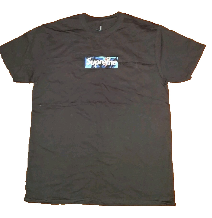 Slawn Batpreme T Shirt Black Size XXL Supreme Box Logo New.