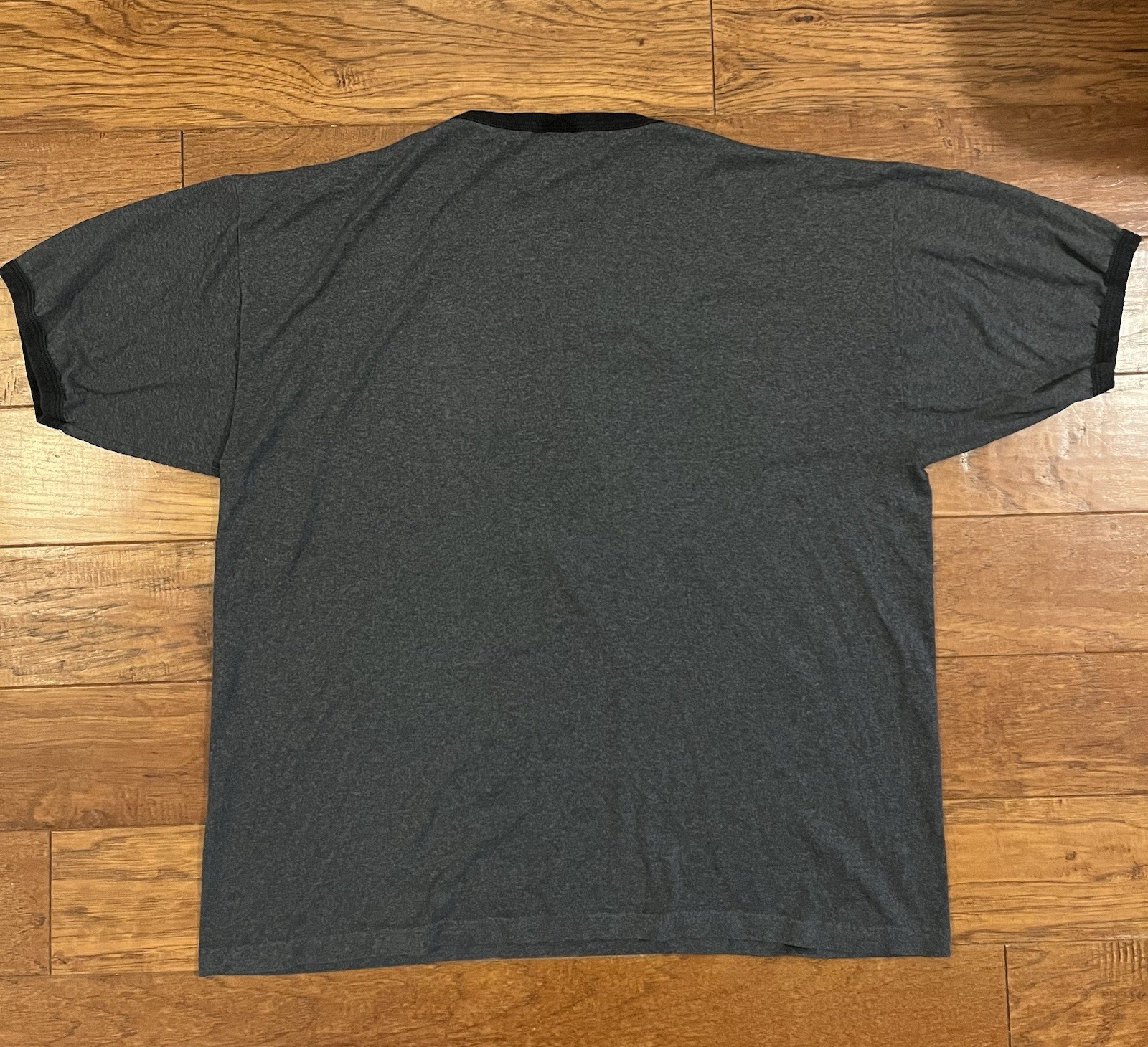 VTG How Many Licks Does It Take - Mr. Owl Tootsie Pop Gray Ringer Tee - Size 2XL gallery