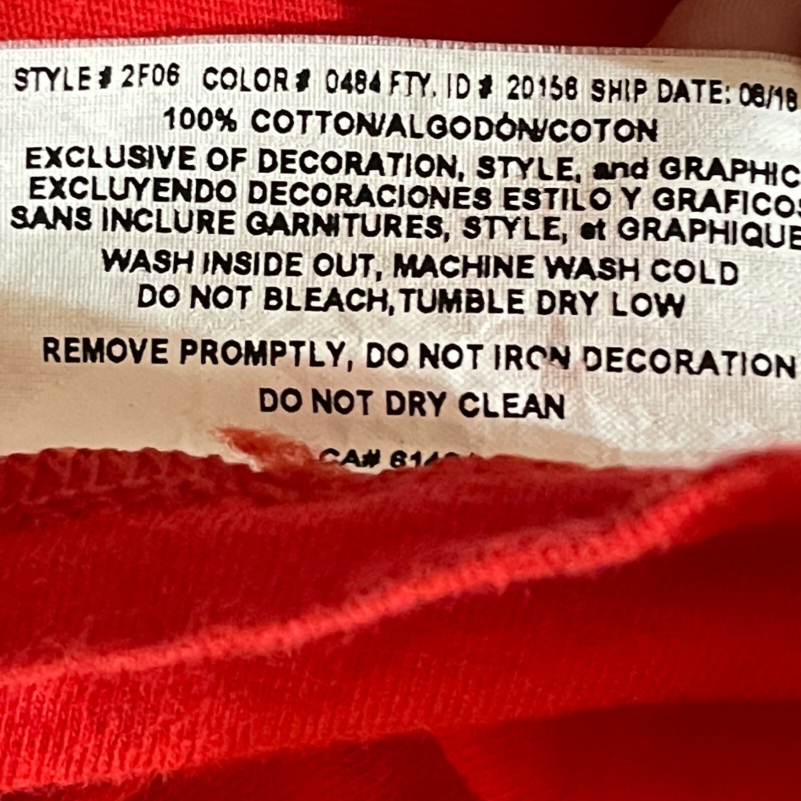 Cincinnati Reds 2019 Opening Day Short Sleeve Crewneck T-Shirt Size XXL 2XL gallery