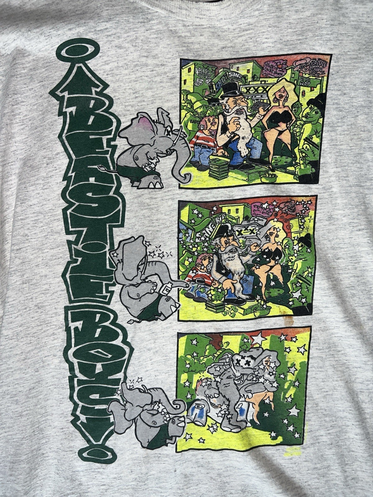 Beastie Boys/ Dust Bros rare original Elephant Logo t-shirt XL gallery