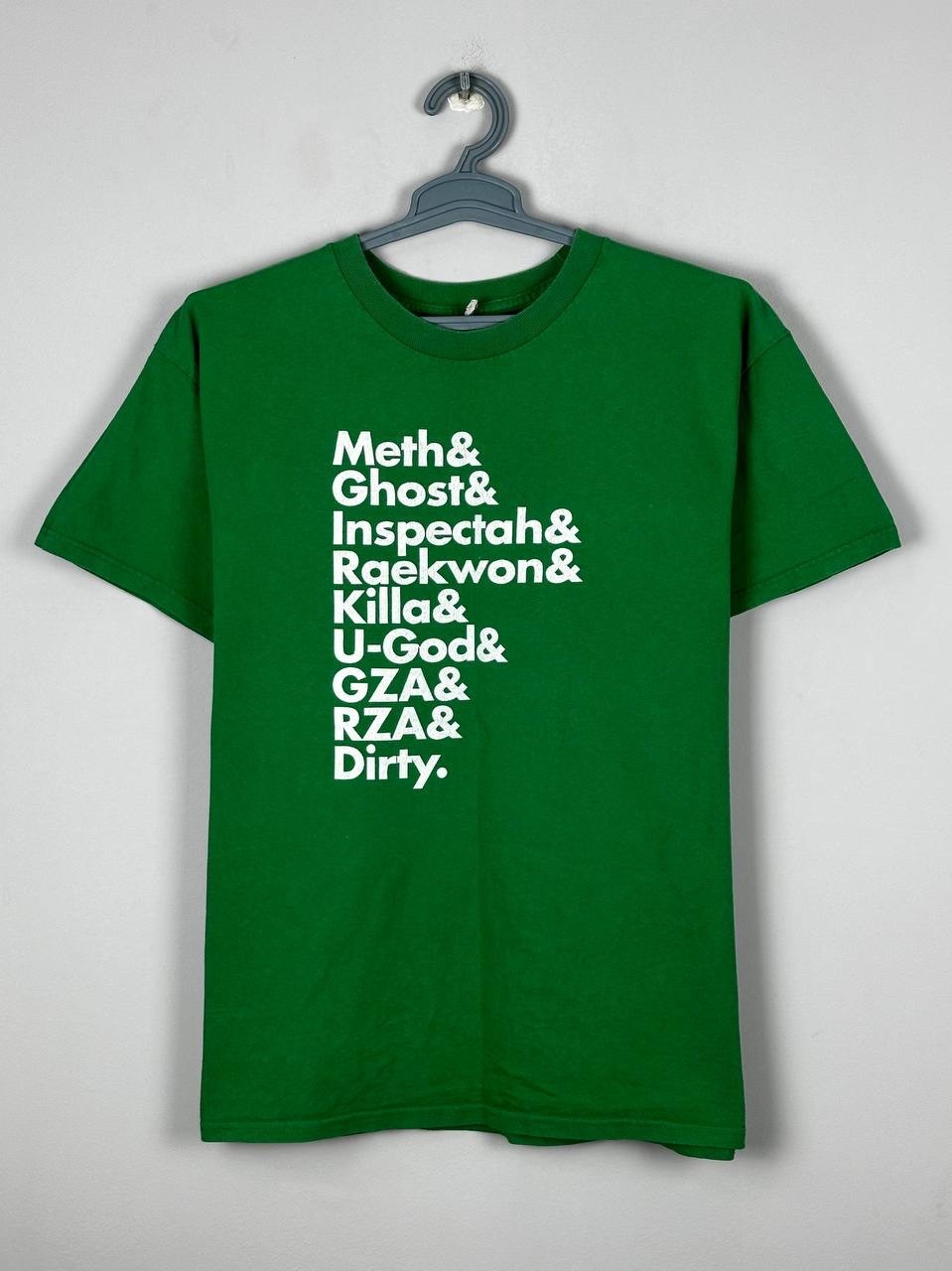 Vintage 90’s Wu Tang Clan Hip Hop Band Mambers T-shirt Size L gallery