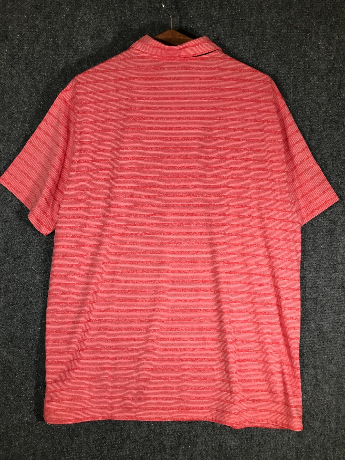 Nike Dri Fit Tee Shirt Mens Extra Large Stretch Red Collar Short Sleeve XL Soft gallery