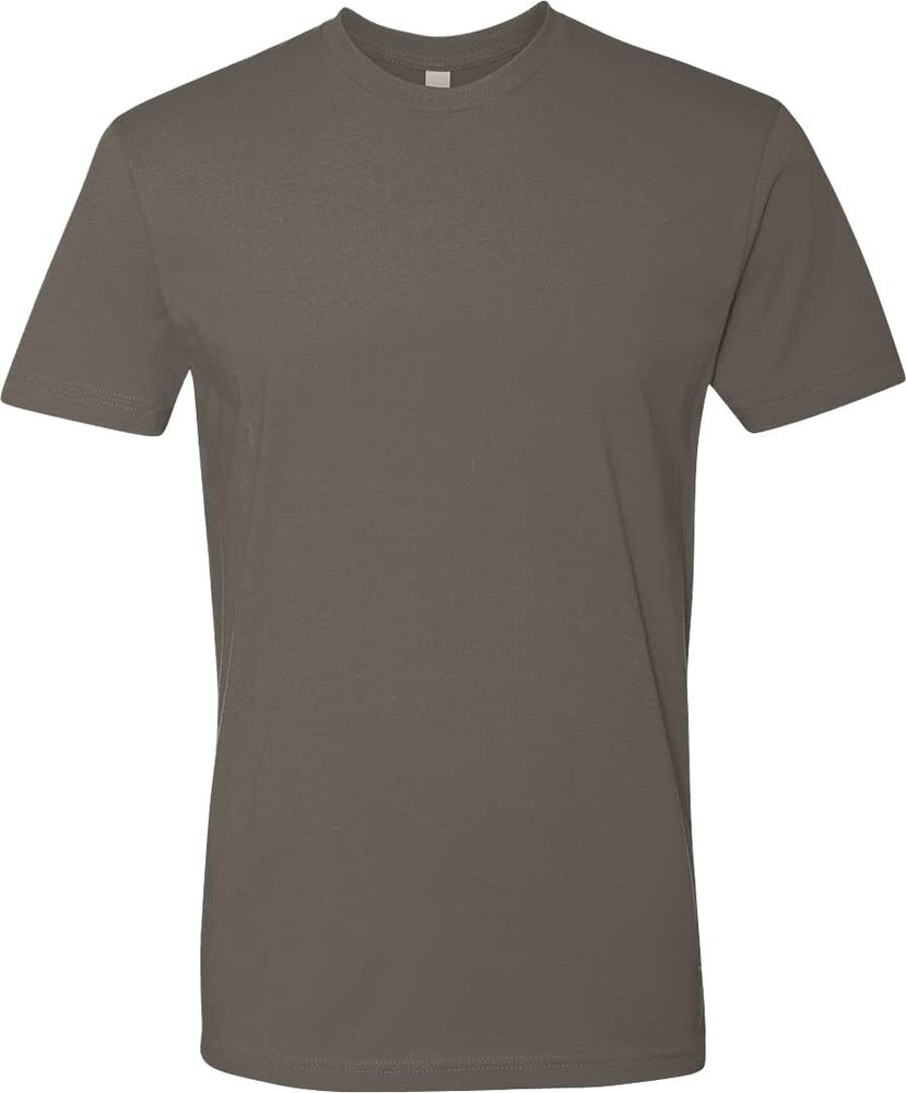 NEXT LEVEL APPAREL Men’s 3600 Large, Warm Grey(1pck)