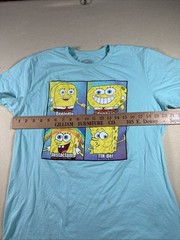 SPONGEBOB SQUARE PANTS T-SHIRT SZ LARGE