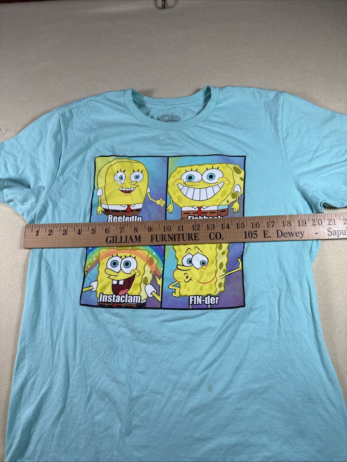 SPONGEBOB SQUARE PANTS T-SHIRT SZ LARGE gallery