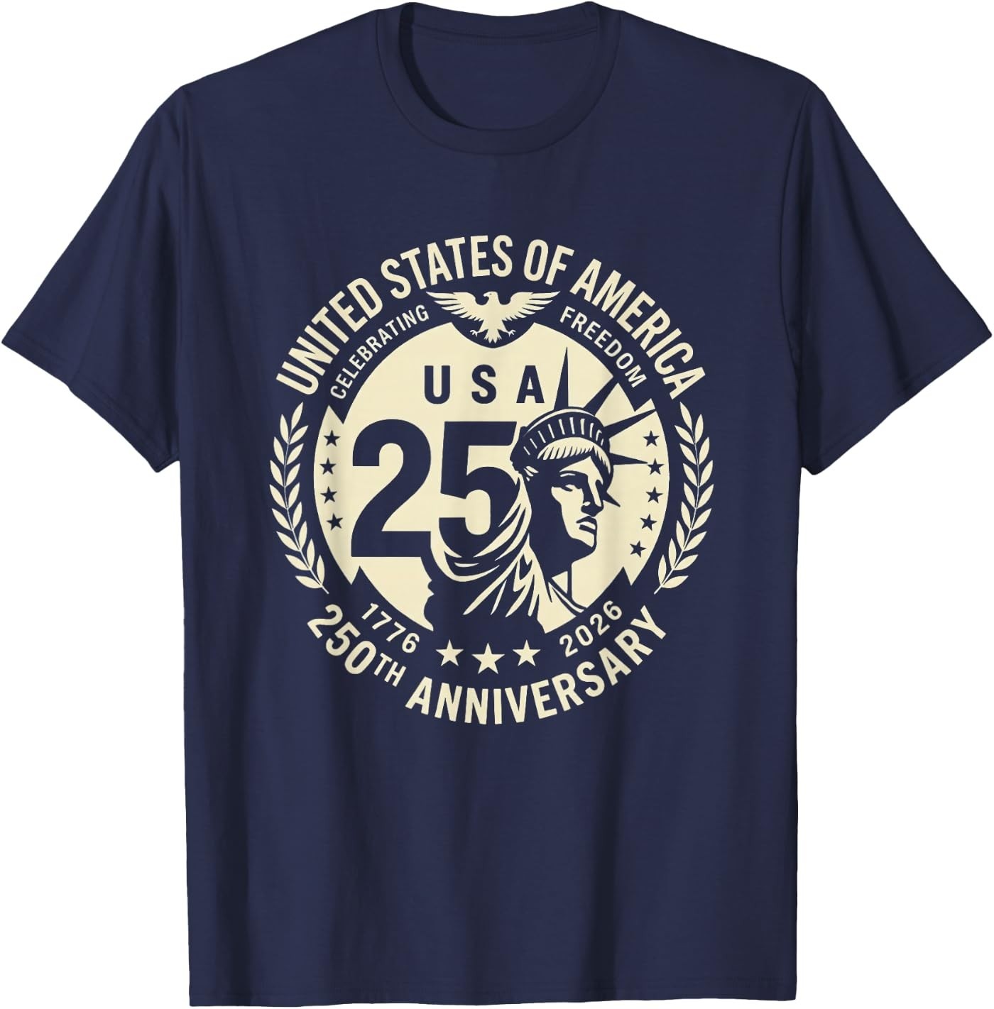 Patriotic 250 Years USA 250th Anniversary USA 4th of July Unisex T-Shirt