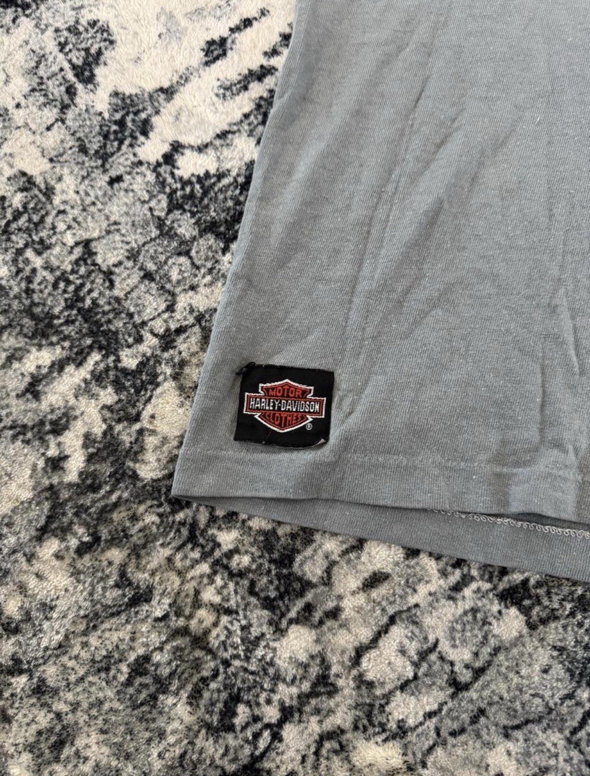 Vintage 1991 Harley Davidson 3D Emblem Leader Of The Pack T Shirt Single Stitch gallery