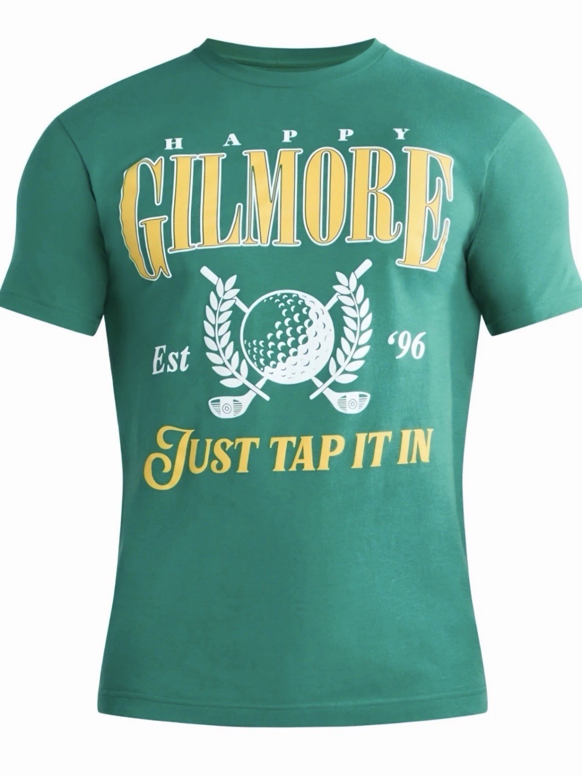 “Just tap it in” Happy Gilmore Green Short Sleeve T-Shirt Size Small 34-36 Nwt gallery