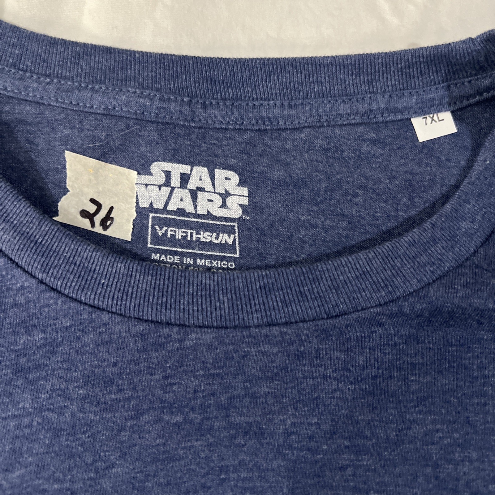 Men’s Seven Xl Graphic T-Shirt Star Wars Blue New Without Tags gallery