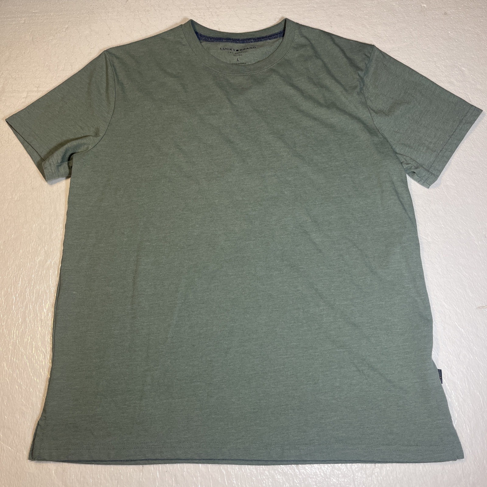 Lucky Brand Blank Shirt Green Mens Large
