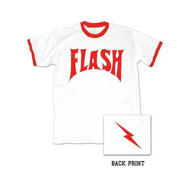Adult Movie DC Comics Strip Spacehero Space Hero Flash Gordon Logo T-Shirt Tee gallery