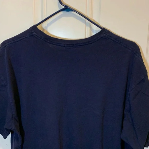 Gildan SoftStyle Deep Navy Blue Short Sleeve Men's V Neck T Shirt Size XL gallery