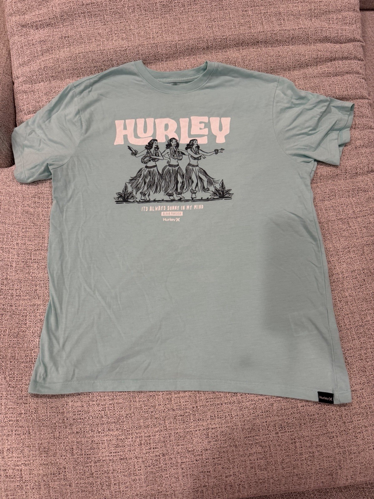 Hurley “Aloha Forever” Hula Graphic Tee – Medium gallery