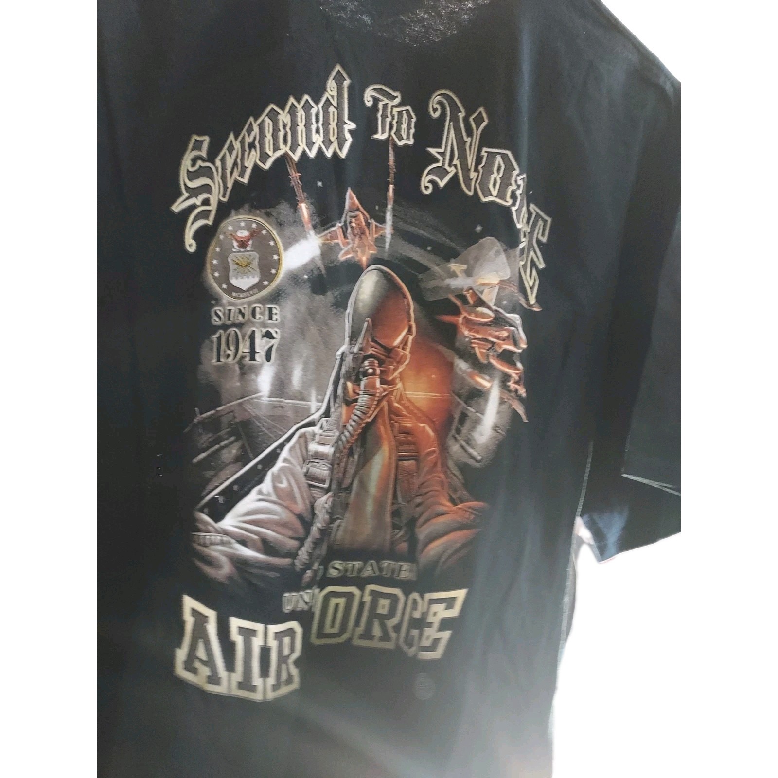 Air Force Second To None Graphic T-shirt Mens Sz 2xl NWOT - #155 gallery
