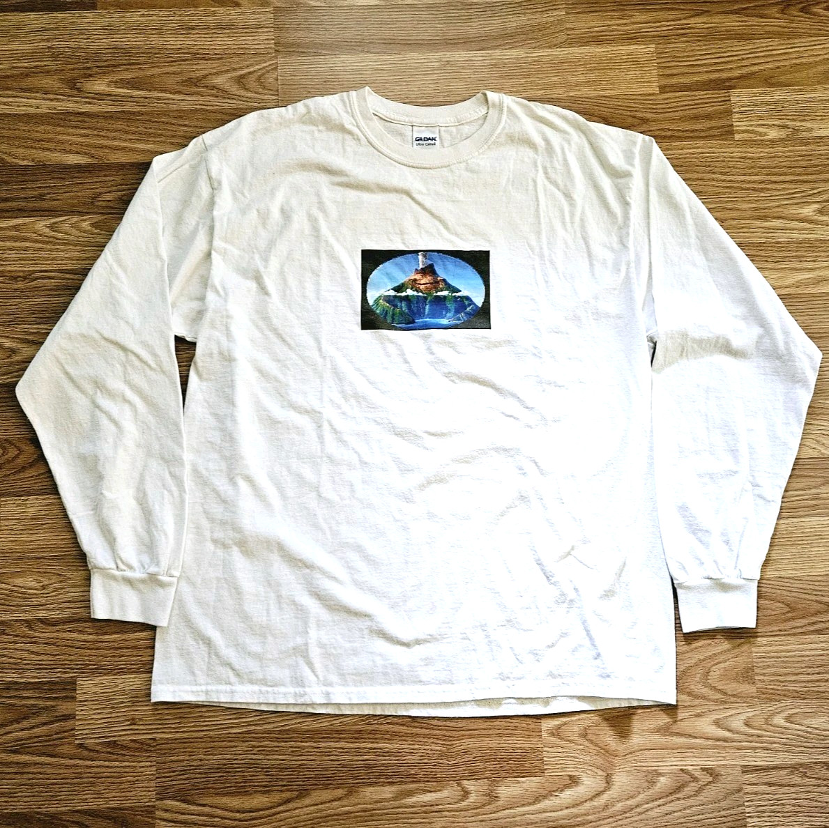Rare Pixar Lava Short Film Movie Promo Long Sleeve Shirt Men's XL gallery