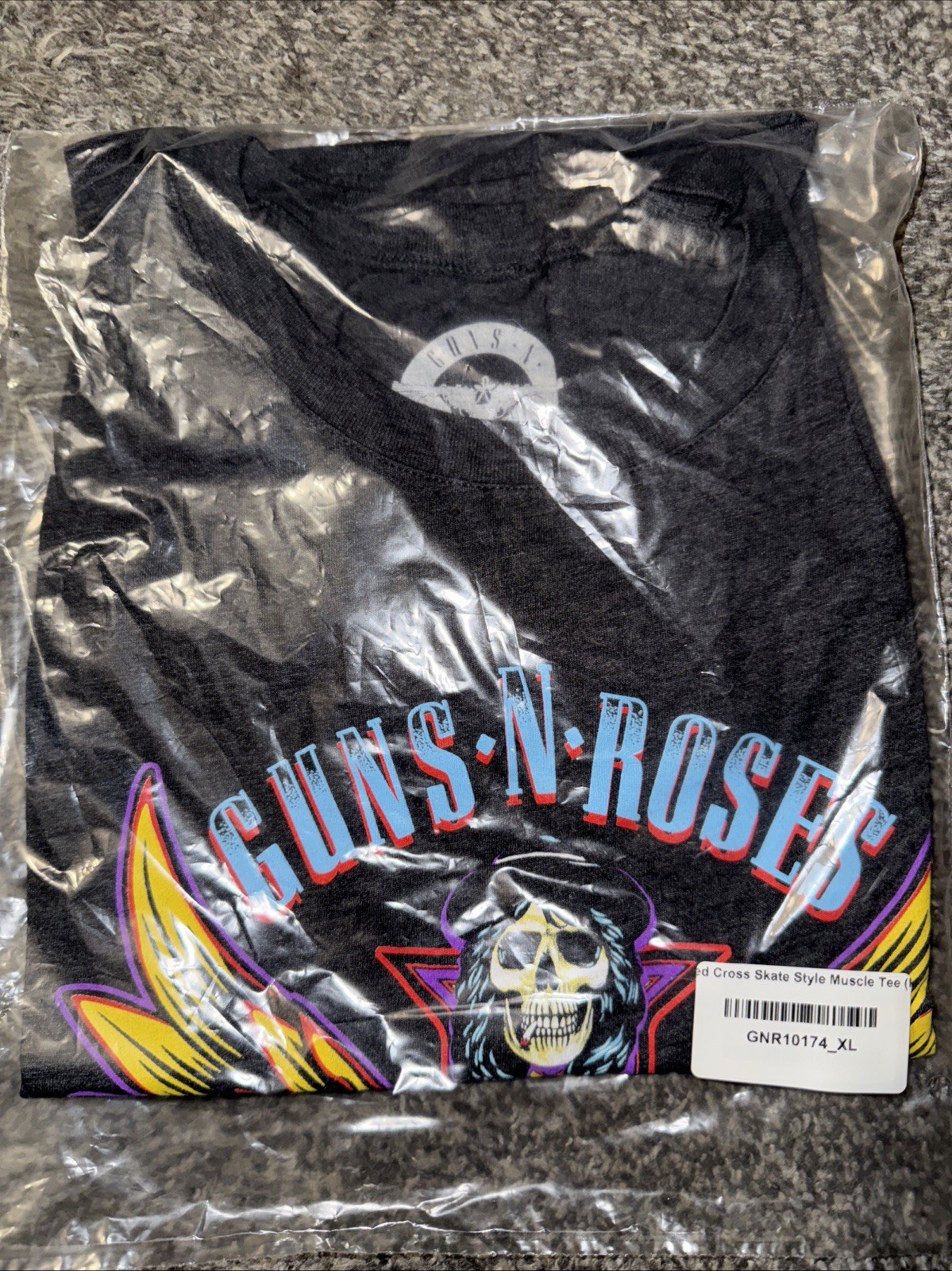 Guns N’ Roses Official Merchandise Classic Est 1985 Logo Tank T Shirt XL NEW gallery