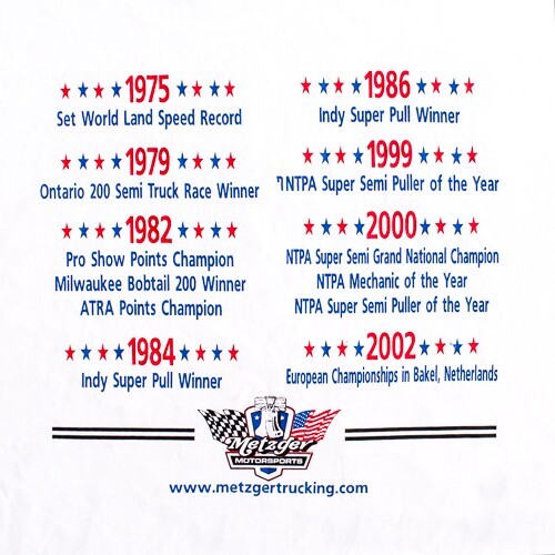 VTG Liberty Belle "World's Most Competitive Truck" Mens T Shirt Size 2XL Jerzees gallery