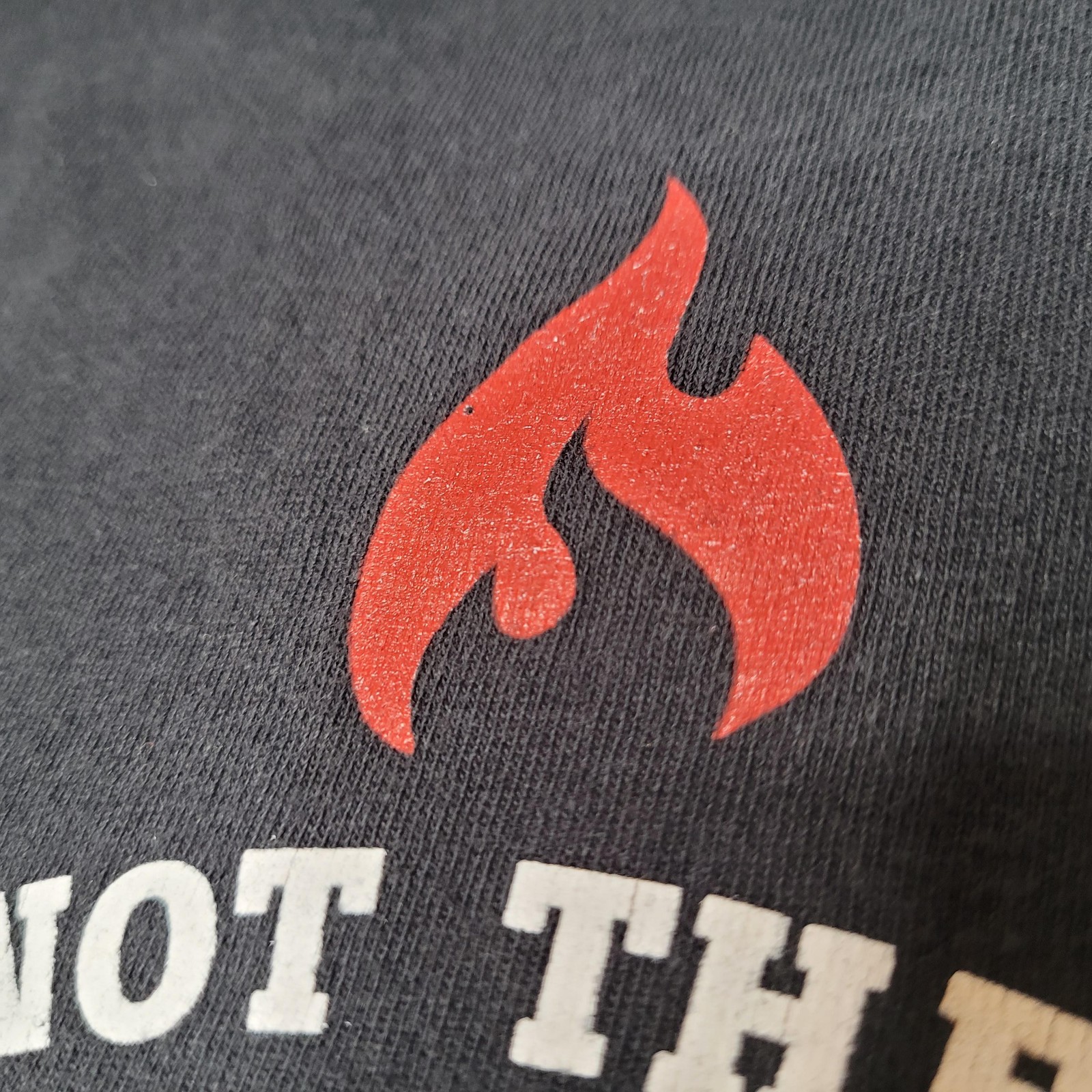 Habit Burger Grill Shirt Mens Small Black It's Not The Same Without The Flame gallery