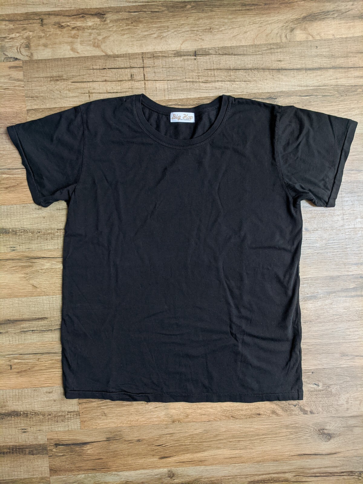 Supima Cotton T-Shirt USA Made – Slim Fit Ultra Lightweight – Black gallery