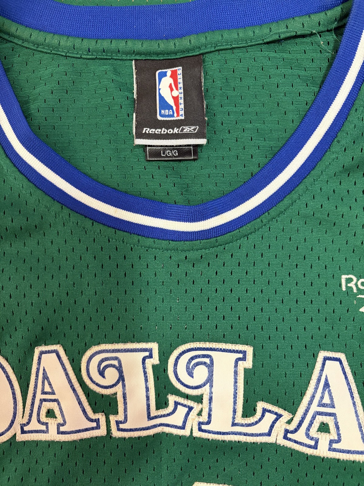 Michael Finley Dallas Mavericks Reebok Jersey Swingman Size Large gallery